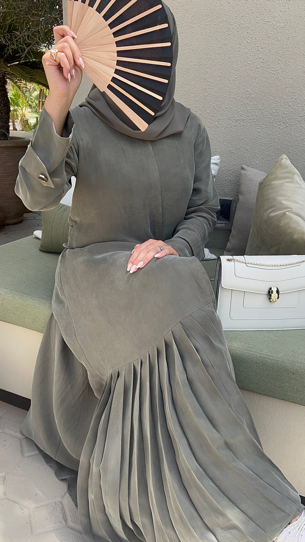 Cupra Abaya Dress